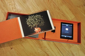 iPad and the portfolio book