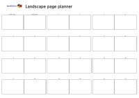 Bookleteer_Landscape_book_planner